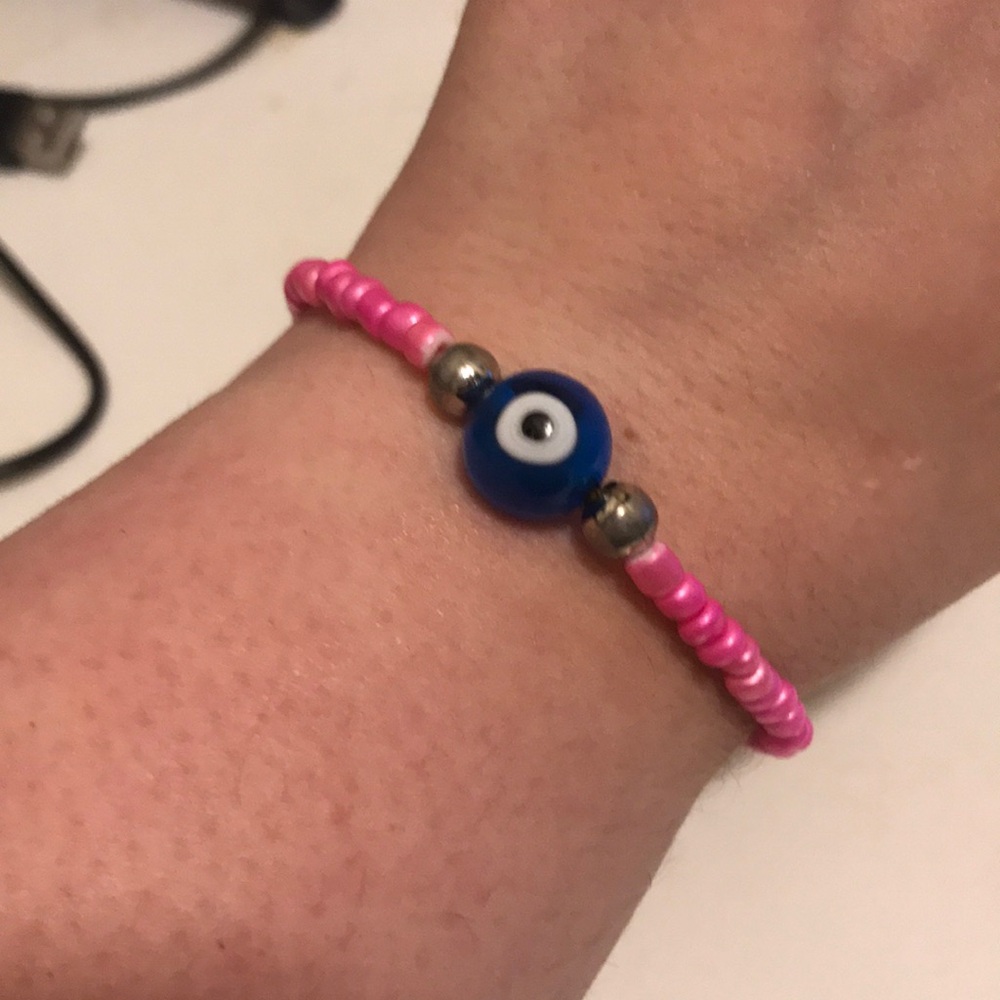 Evil Eye & Elephant Chakras Bracelet Bundle